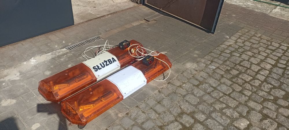 Kogut, belka świetlna LED Strobos 12/24v