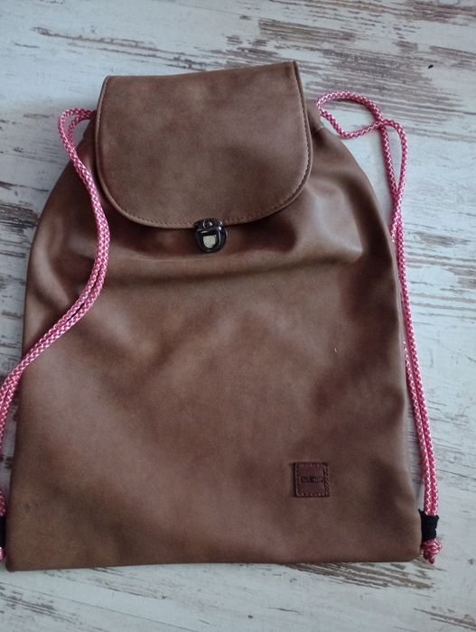 Worek , plecak, torebka skóra ekologiczna