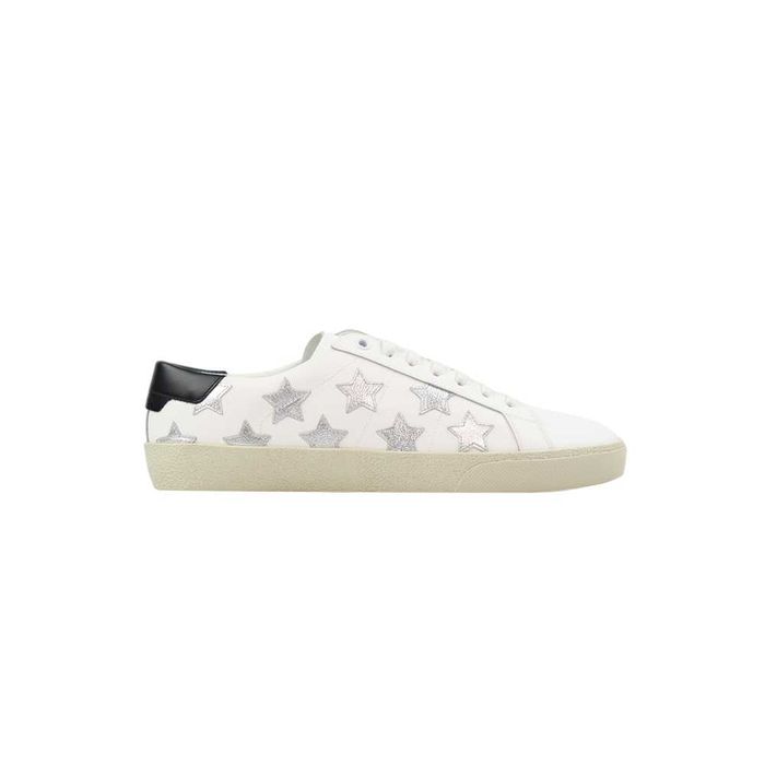 Saint Laurent Жіночі шкіряні кеди  Court Classic SL-06 Оригінал нові
