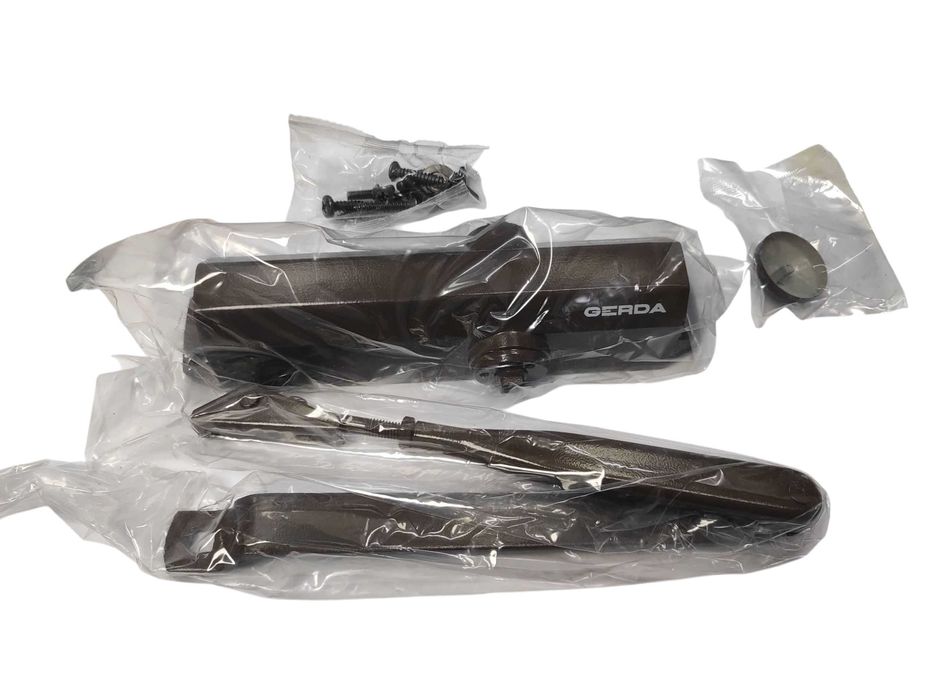 Jak Nowy Samozamykacz Drzwiowy Gerda gd1000 brązowy 85 kg