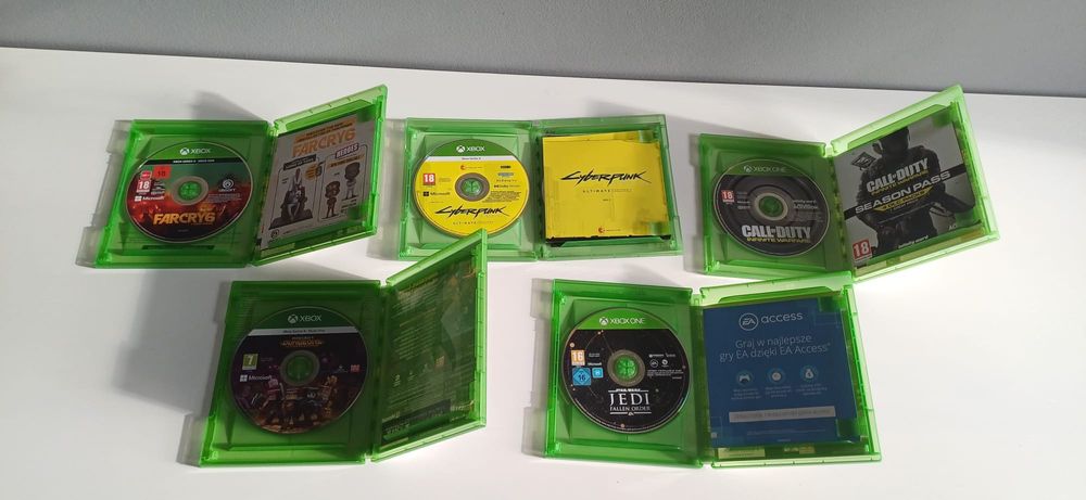 Zestaw gier na Xbox