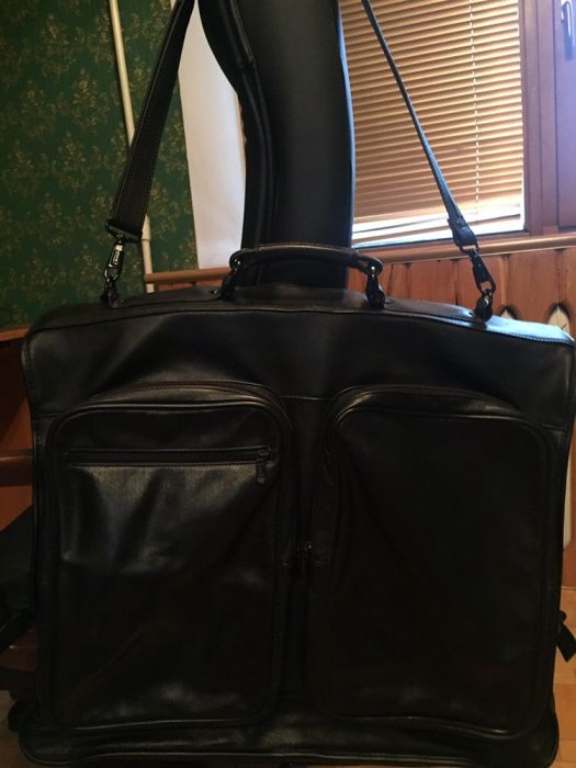 Фирменный кожаный портплед Condotti, кофр