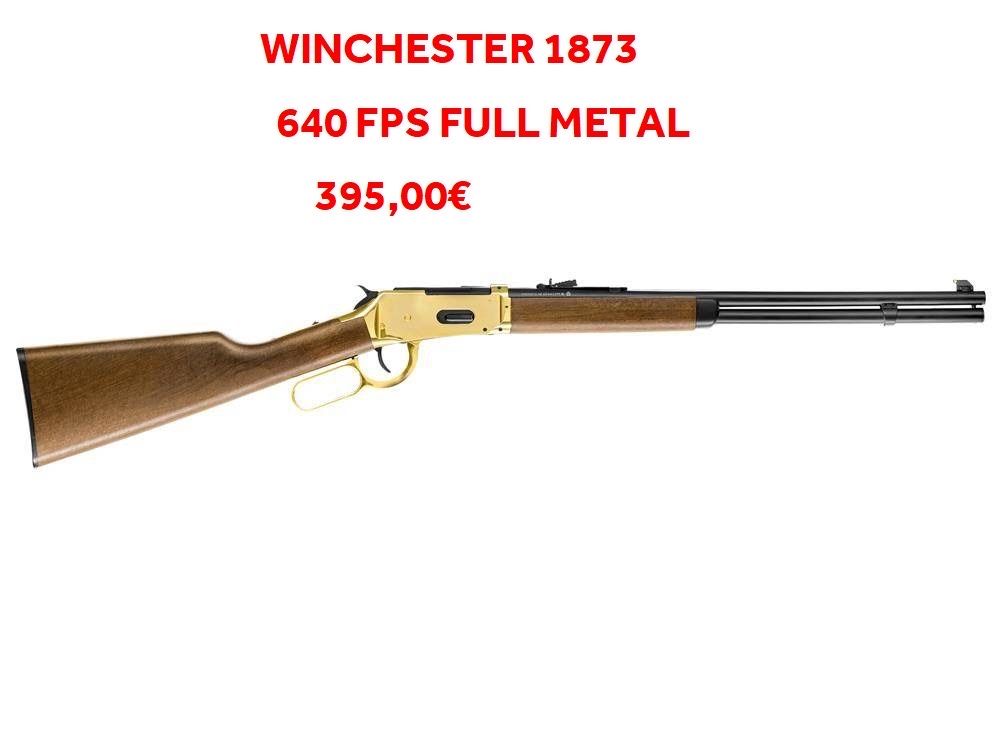 Revólver Pressão de ar Western Colt PEACEMAKER - Carabina Winchester 1873 Cowboy