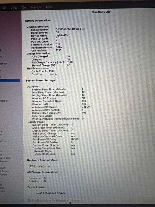 MacBook Air 13 cali z 2017 roku