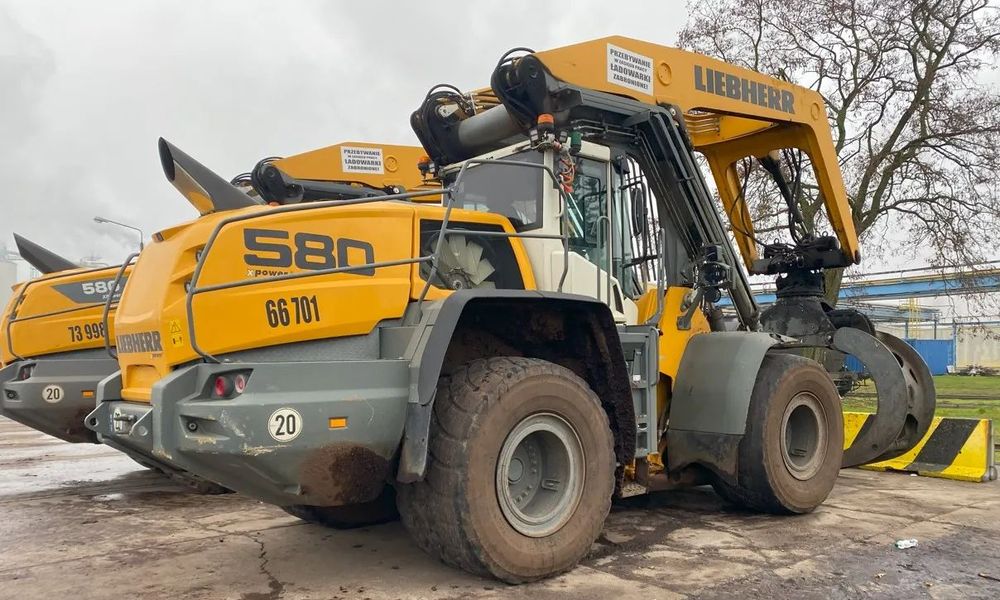 Liebherr L 580 LG  Ładowarka kołowa Liebherr L 580 Log Handler