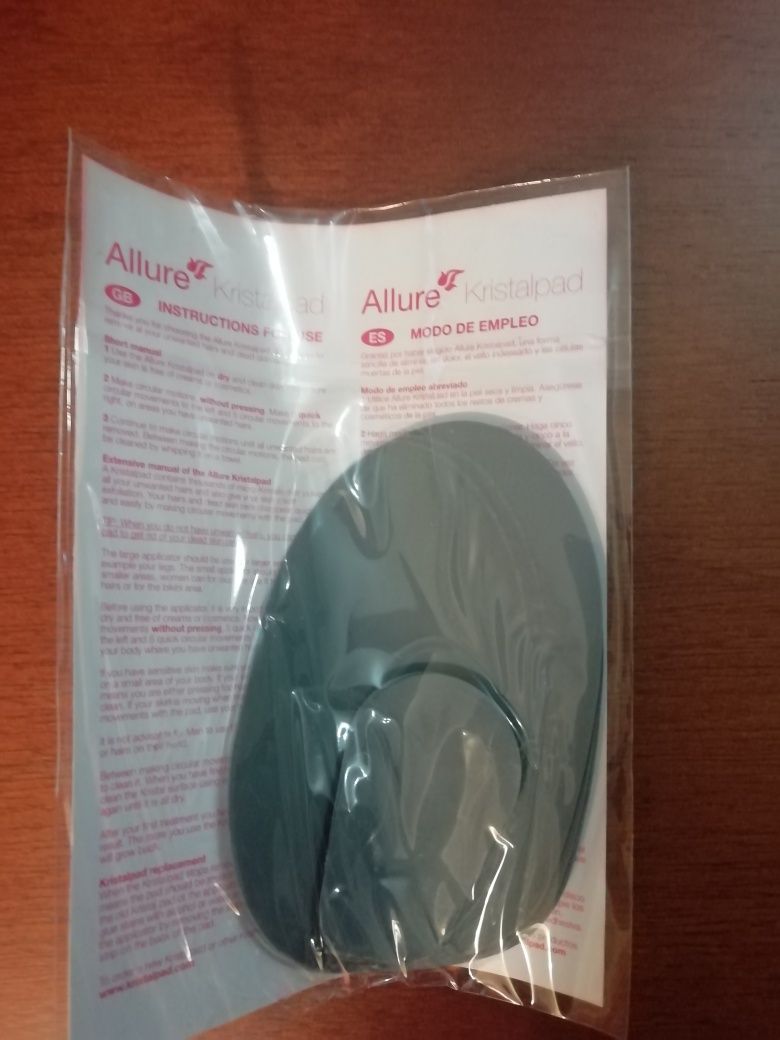 Allure Kristalpad - kit depilação sem dor