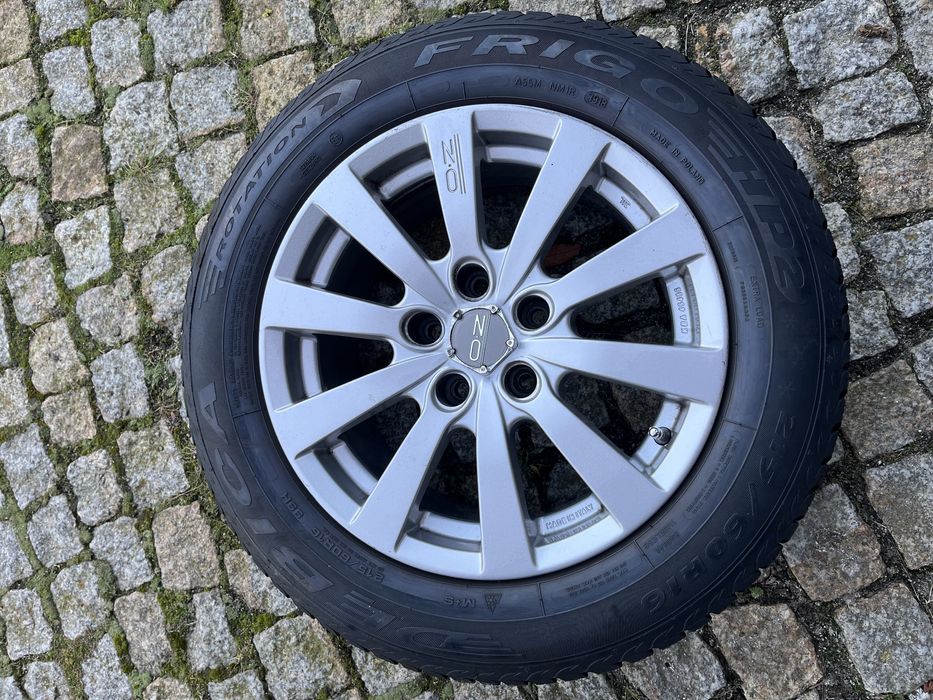 Komplet kół zimowych 215/60 R16 (4szt) felgi OZ Racing VW/Audi/Skoda