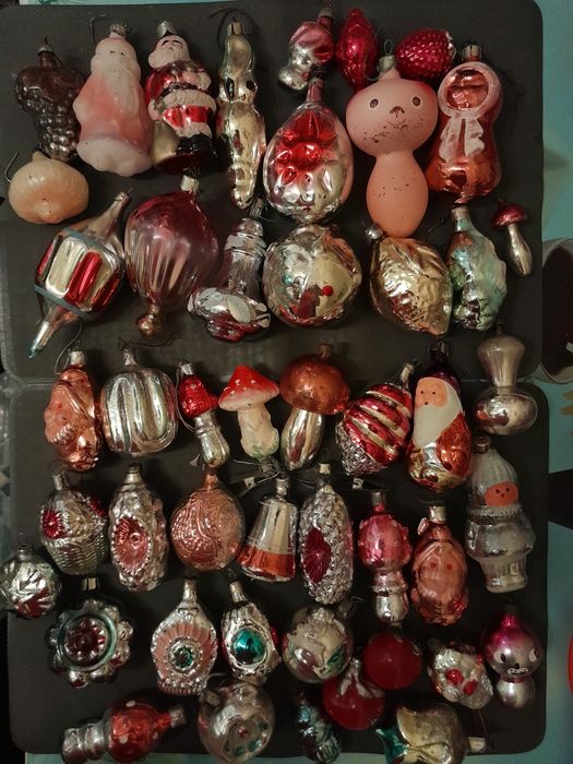 .дед мороз.снегурочка ёлочные игрушки.