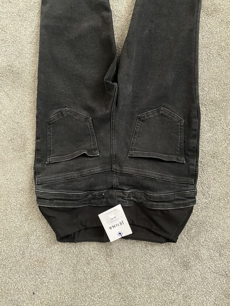 spodnie ciazowe skiny jesnsy z pasem na bezuchu r.26/S nowe z metka