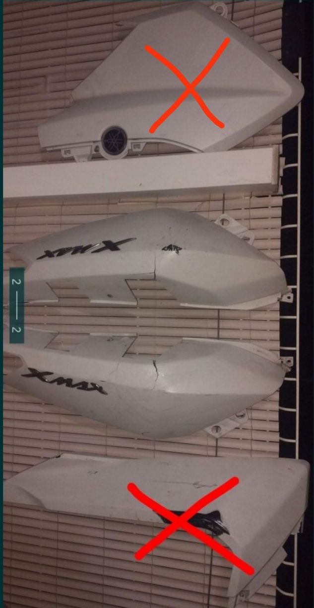 Algumas peças xmax 125cc - 2014
