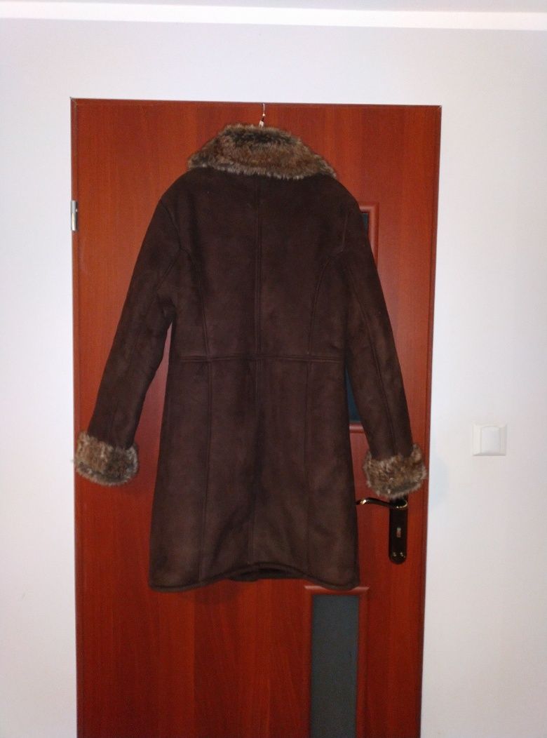 Kożuszek ekologicznym,kurtka,plaszcz,futerko rozmiar 40\42