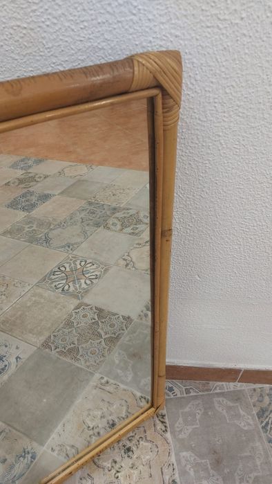 Espelho Rectangular Bambu