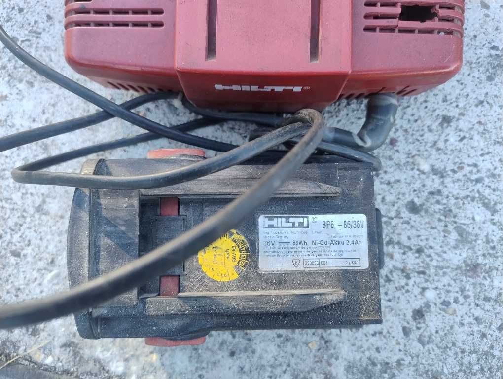 Wiertarka udarowa Hilti TE 6-A Zestaw 2 baterie i ładowarka