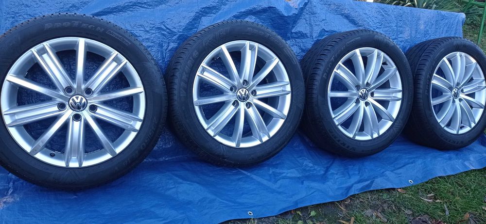 Felgi Koła Aluminiowe VW 235/50/R18 7.5mm 5x112 AUDI SKODA SEAT