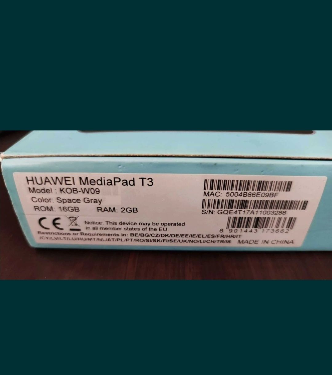 Huawei mediapad t3 10