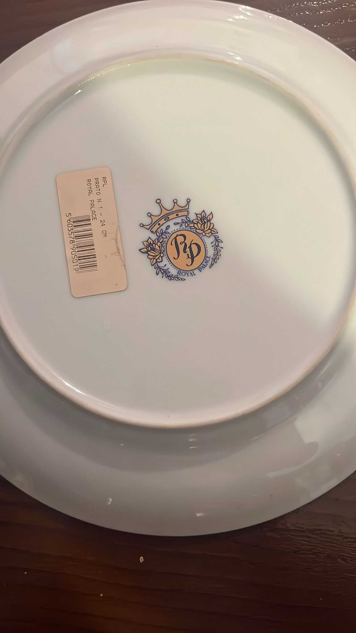 Conjunto de pratos Royal Palace
