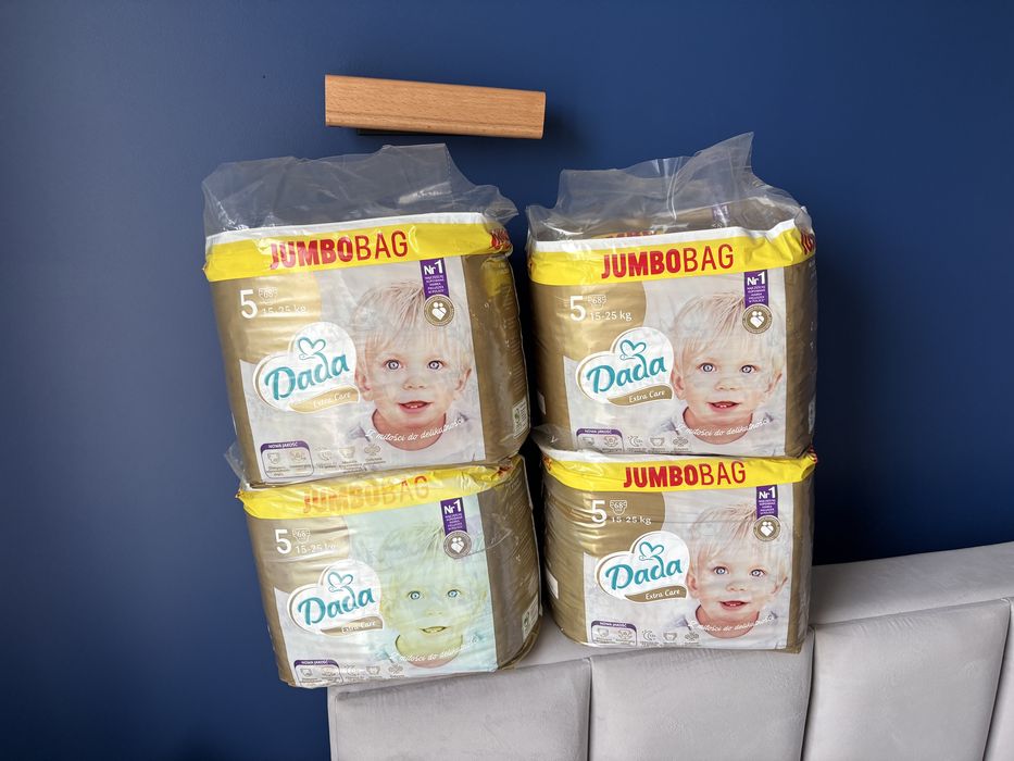 4 paczki dada extra care rozmiar 5