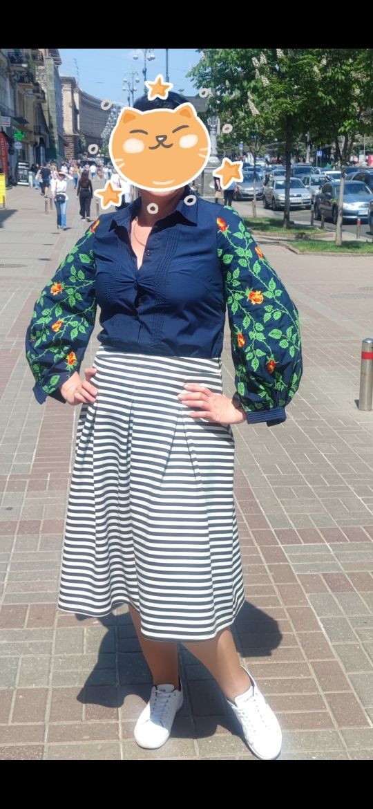 Вишиванка блуза вишита