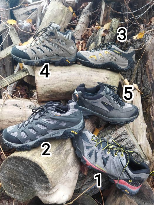 27-27,5 см мембранные кроссовки Merrell Meindl Gore-Tex кросівки GTX