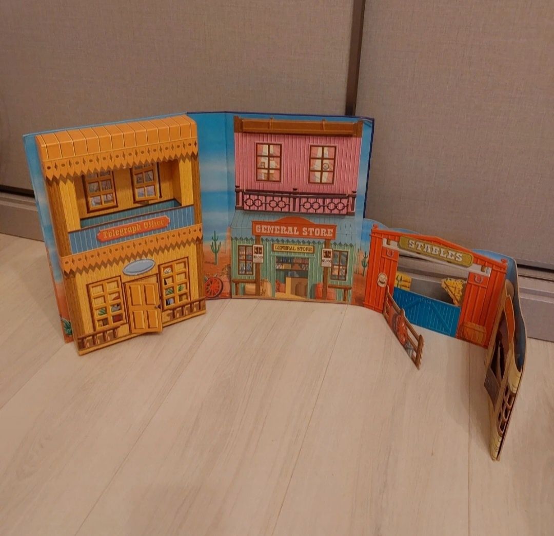 Livros Playmobil Gold Rush City 3D 1998