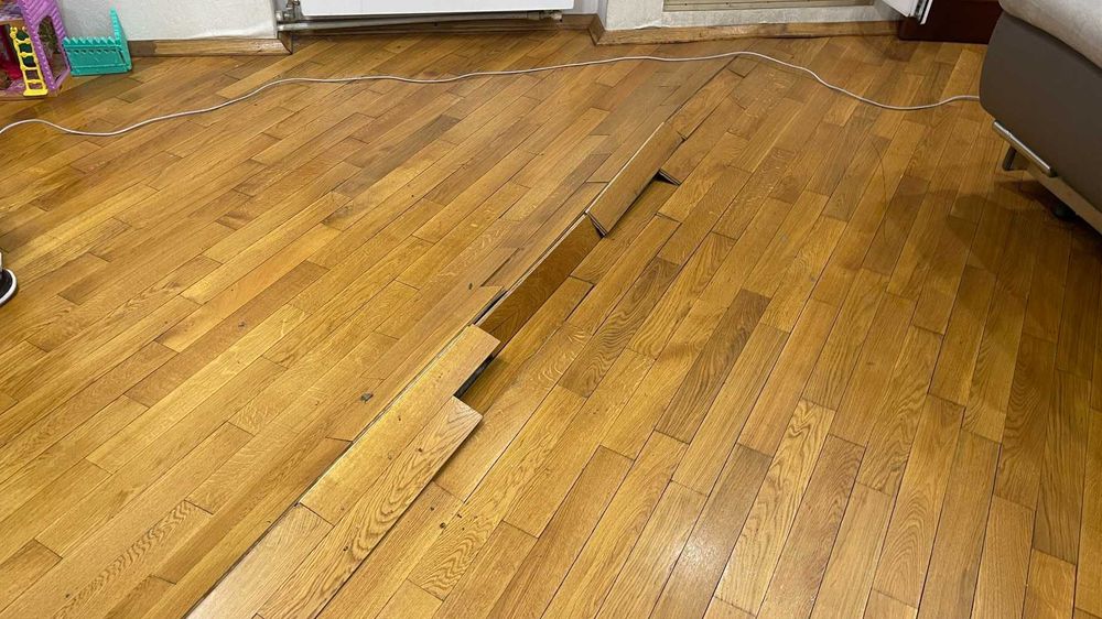 Паркетные работы. Циклевка полов, снятие краски, реставрация паркета.