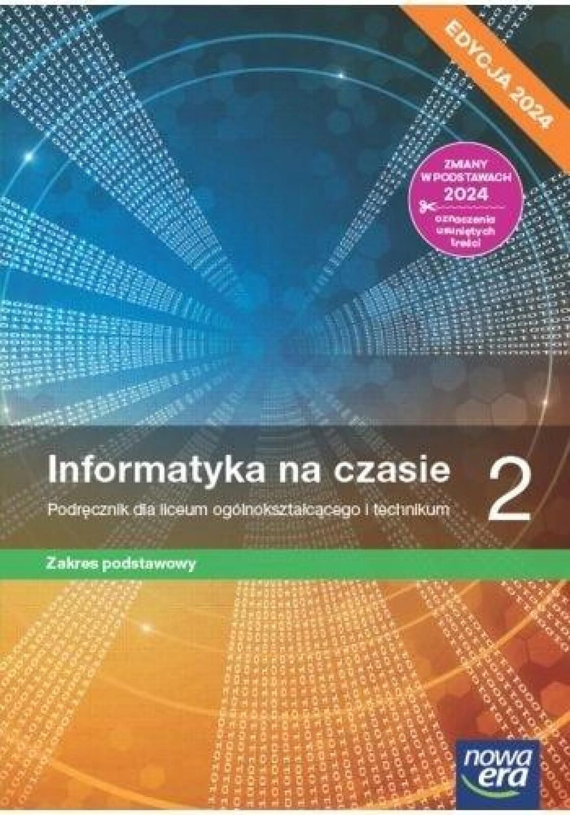 Informatyka Lo 2 Informatyka na czasie Podr Zp Janusz Mazur, Paweł