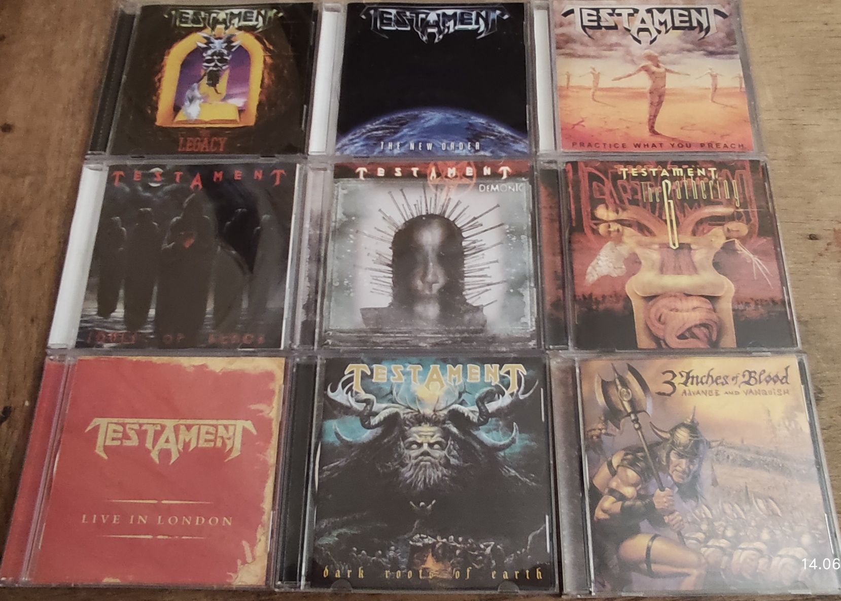 CD метал музика (death/thrash/speed/heavy metal) (частина 1)