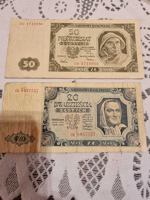 Stare banknoty polskie