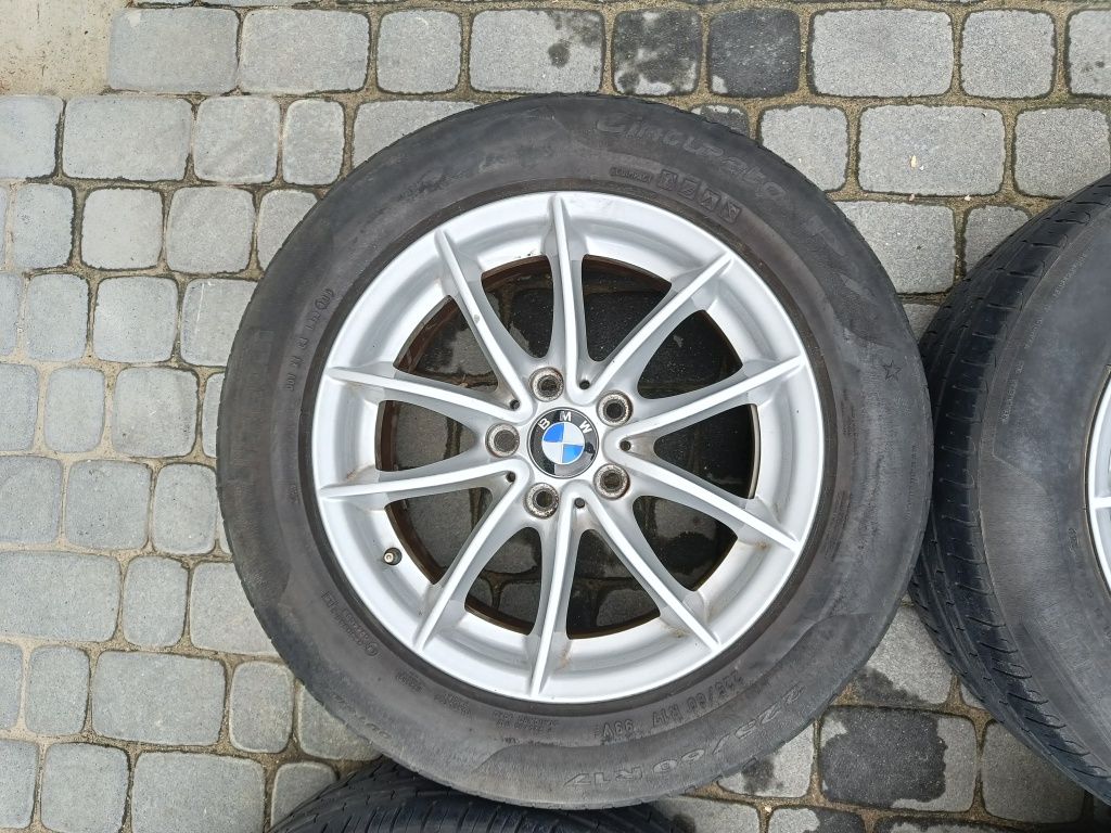 Felgi17 5x120 oryg BMW X1 X3 opona lato kpl