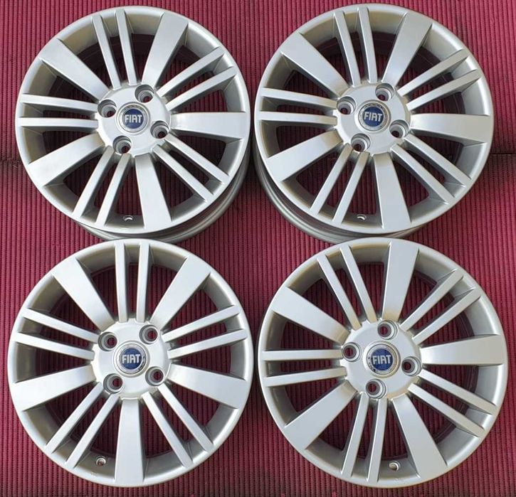 4098-Jantes 15 4x100 Originais Fiat Grande Punto, tbm para Opel