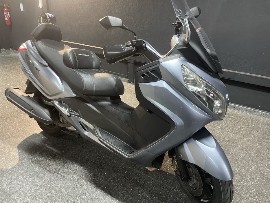 Sym maxsym 400 cinza