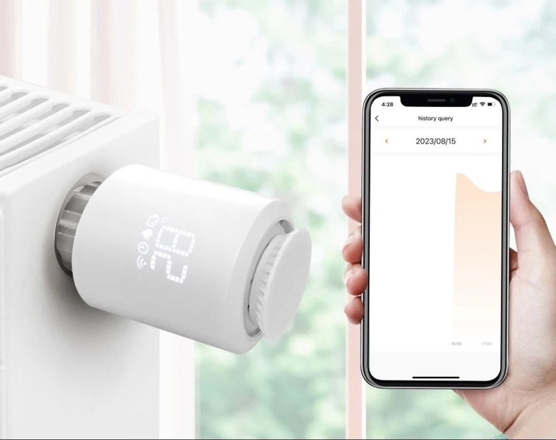 AVATTO TRV06 Głowica Termostatyczna Sterownik ZigBee TUYA