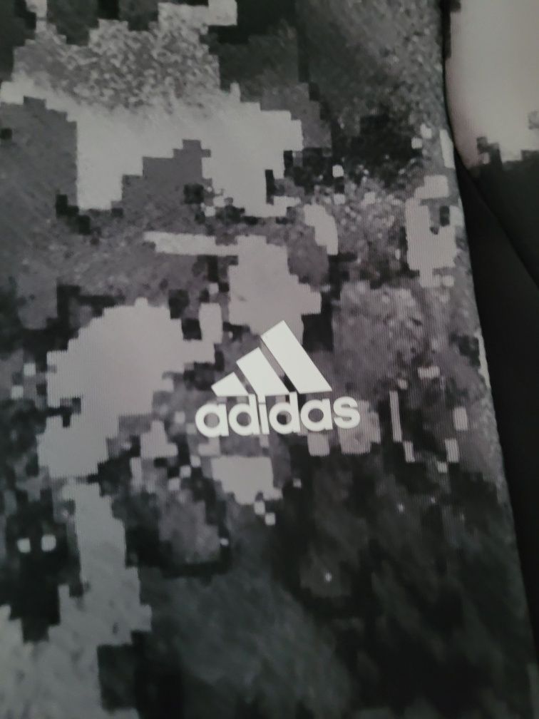 Legginsy dwukolorowe damskie Adidas