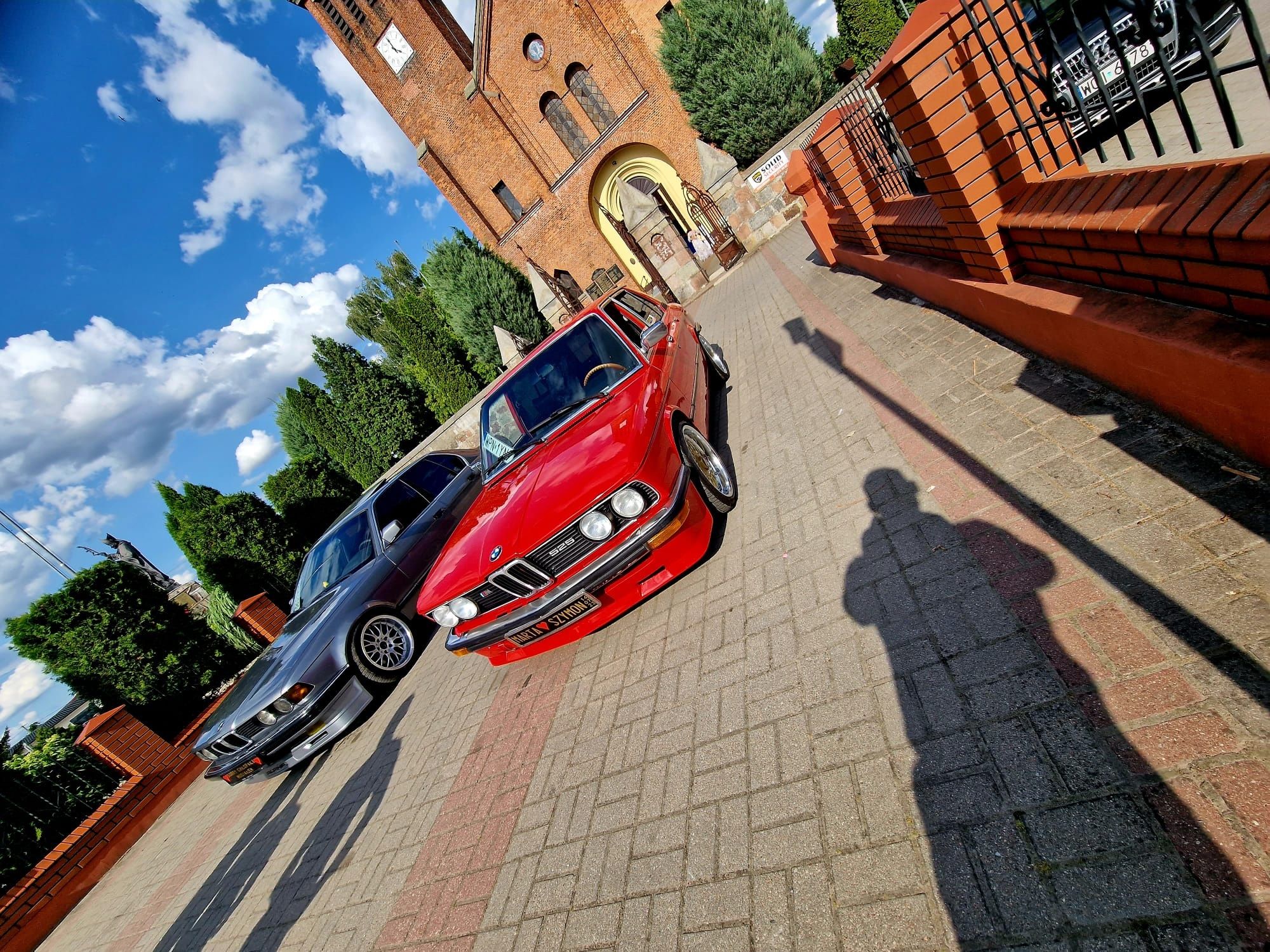 Auto do ślubu/ BMW E32