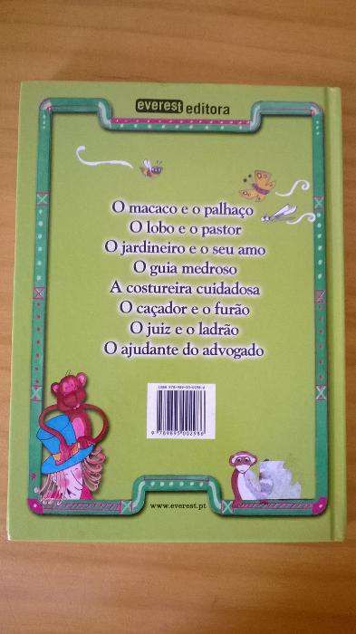 Livro "Fábulas de sempre"