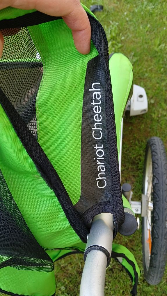Przyczepka rowerowa Thule Chariot Cheetah 2w1 wózek dziecięcy