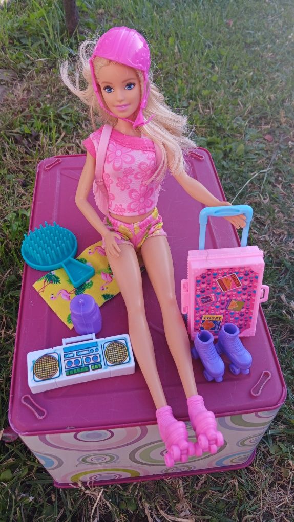Lala lalka barbie akcesoria lato zabawka dziewczynka