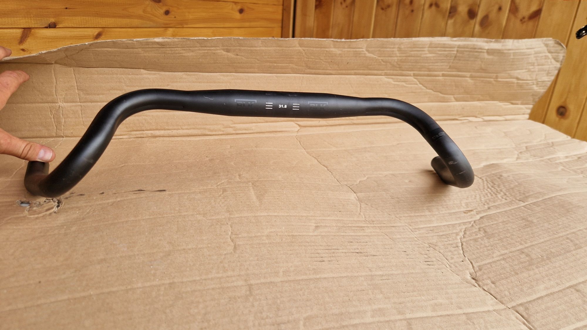 Kierownica szosowa gravel BLK aluminium