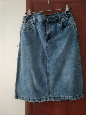 Женская юбка джинс
