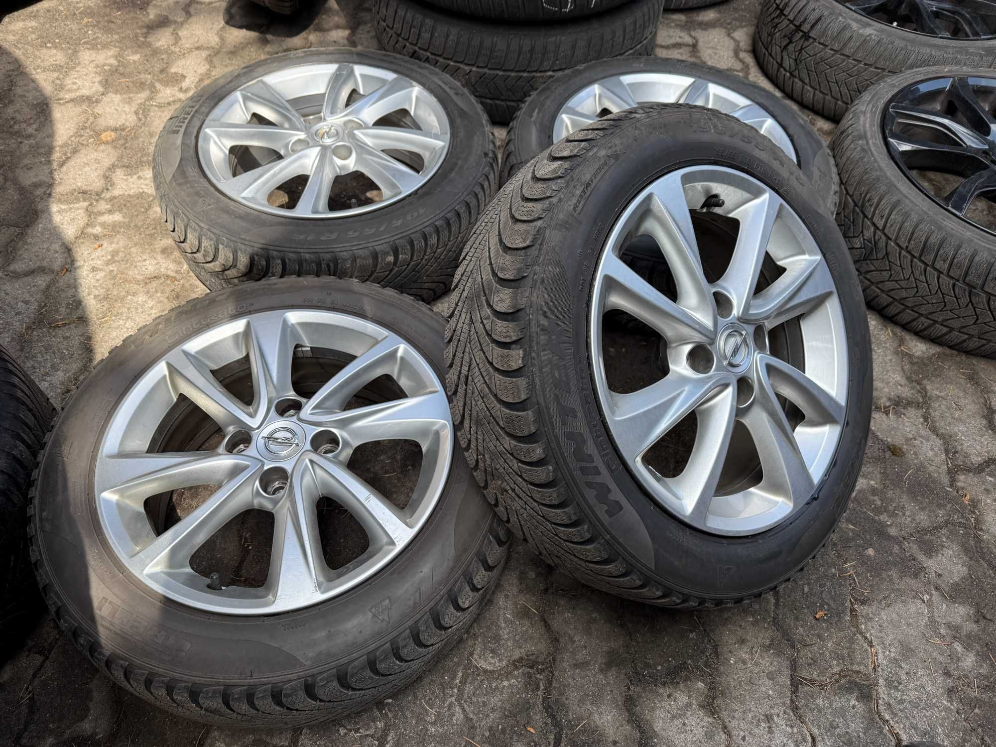 Koła 16" 4x108 Opel Corsa F DS3 Peugeot 208 z oponami zimowymi