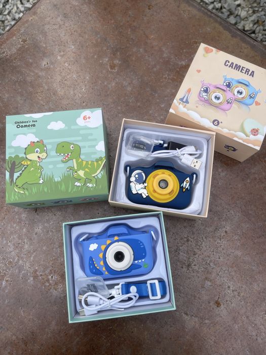 Дитячий фотоапарат. Камера. Фотоапарат Динозавр Космонавт
