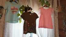 Conjunto 3 Blusas de Menina 6-7 anos
