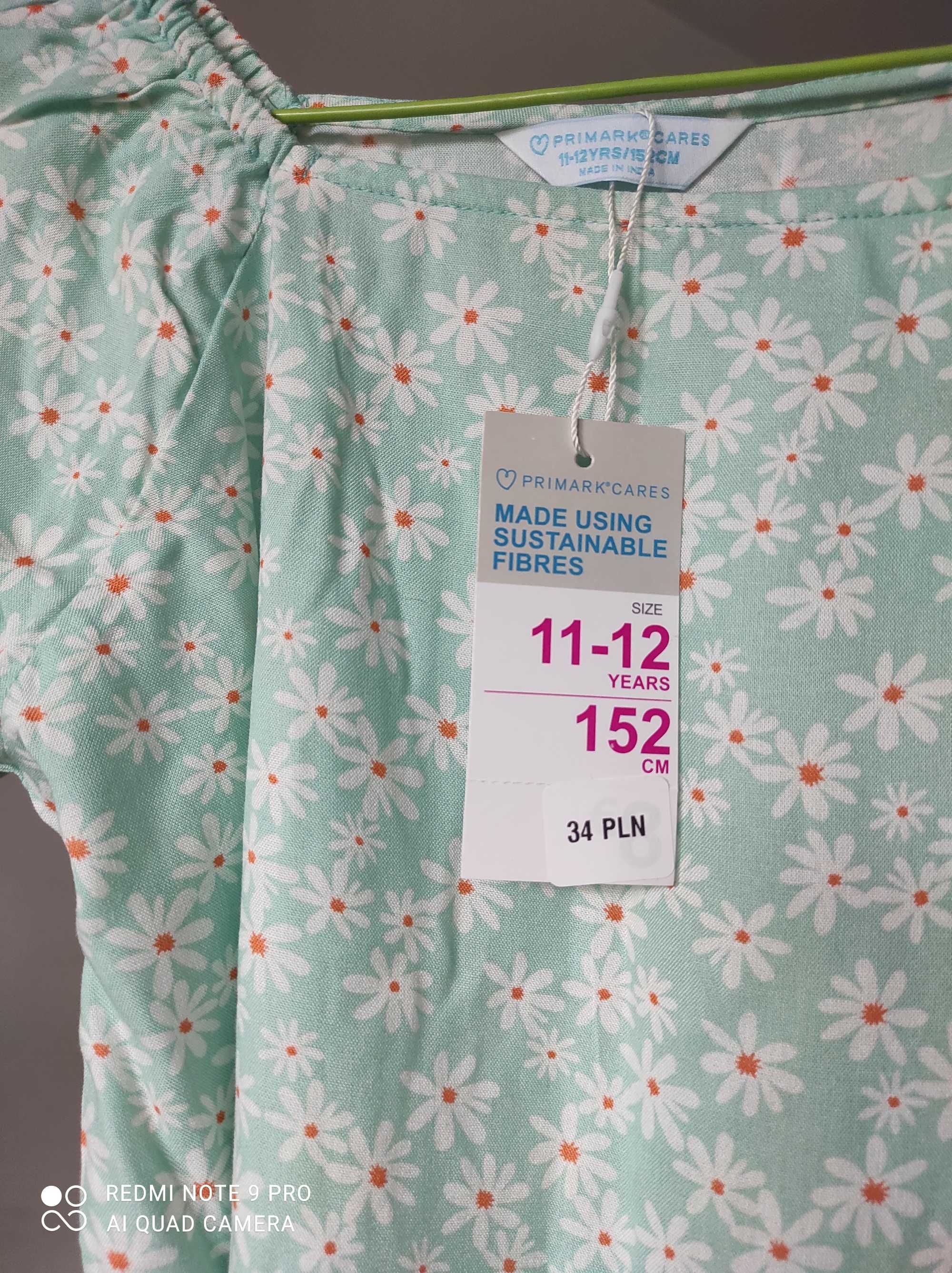 Nowa sukienka Primark 11-12 lat, 152 cm