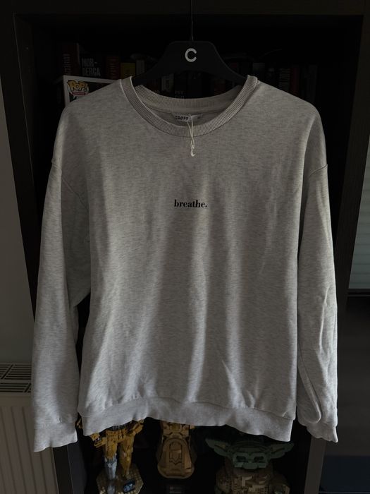 Szara bluza Basic Cropp XS