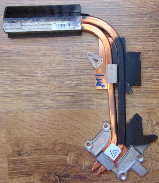 Термотрубка (радиатор) системы охлаждения Acer Aspire 7750