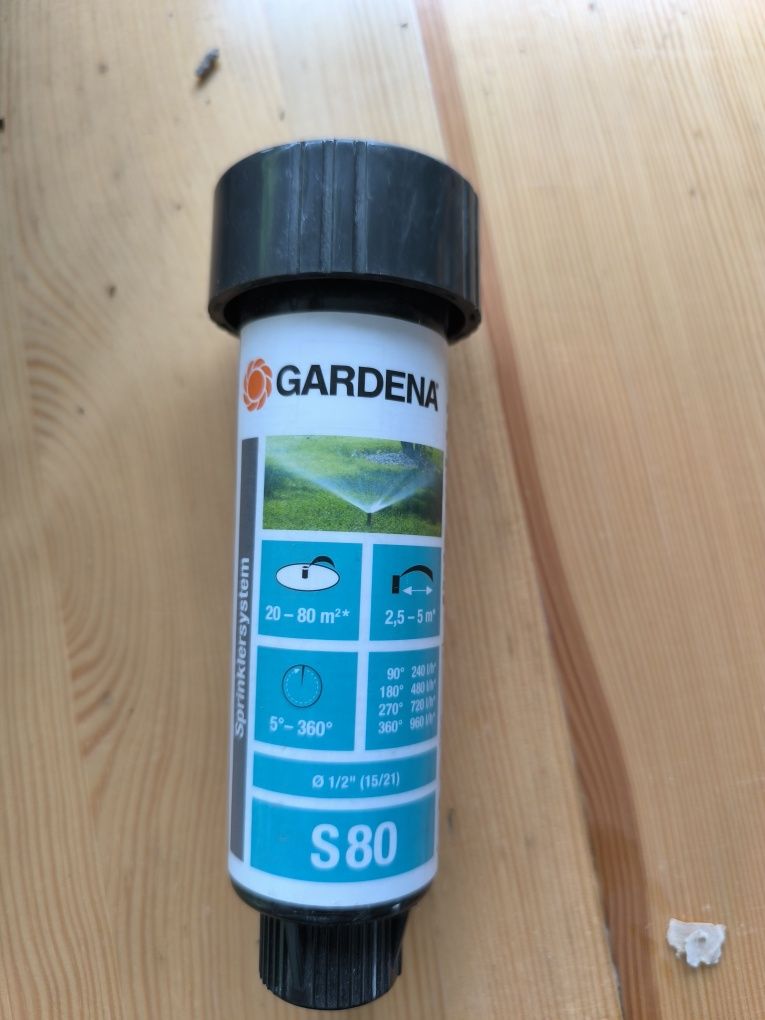 Linia kroplująca 2x 50m plus 4 zraszacze gardeny.