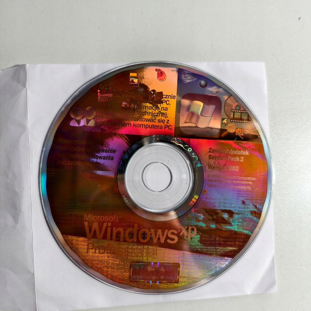 System Windows XP proffesional - sama płyta