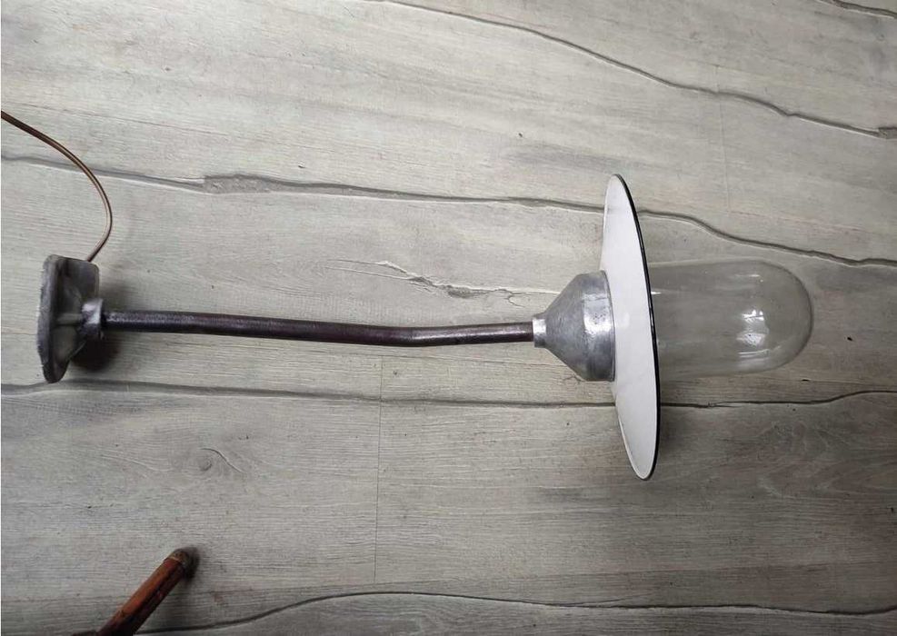 Przedwojenny kinkiet,lampa przed dom,art deco