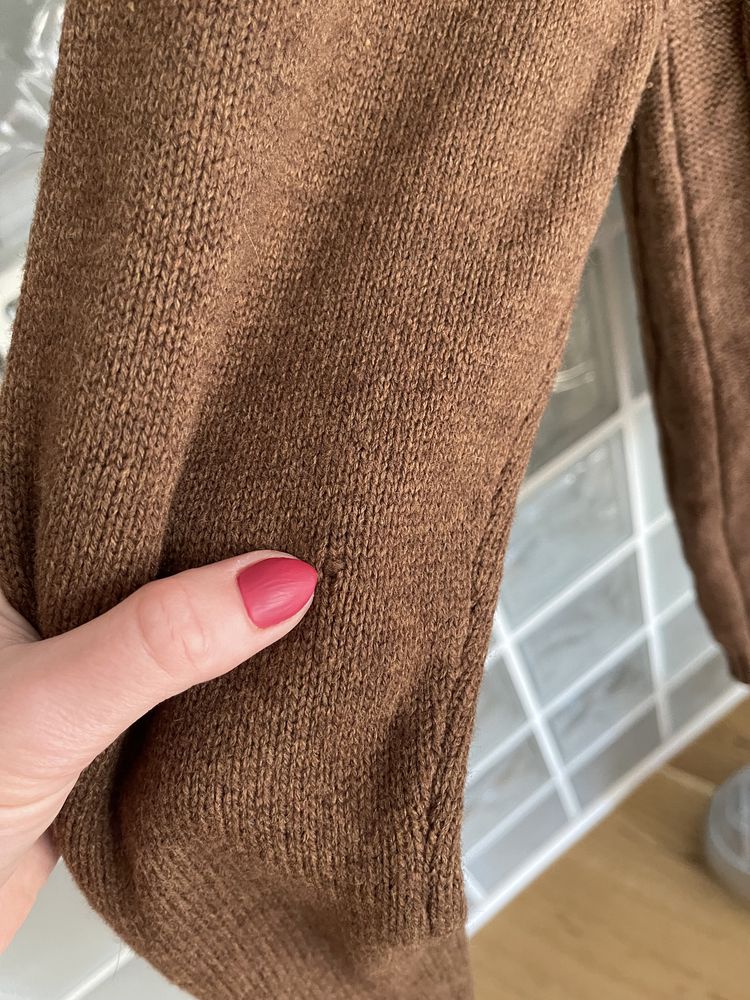Sweter męski Trussardi Jeans XXL brązowy nowy