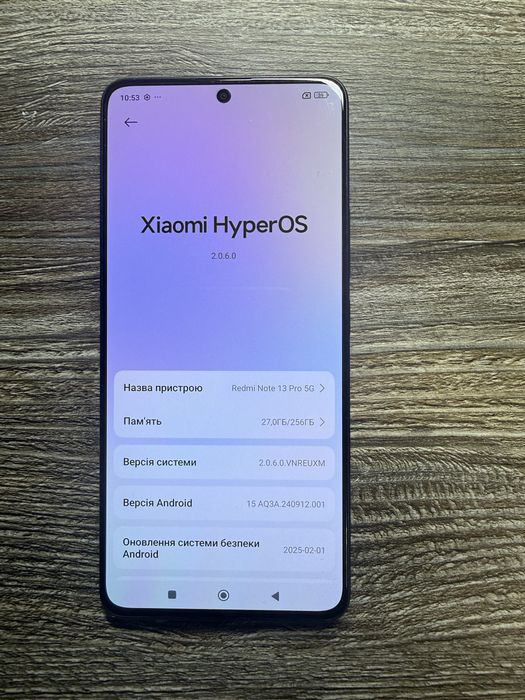 Redmi Note 13 Pro 5G 8+4/256гб